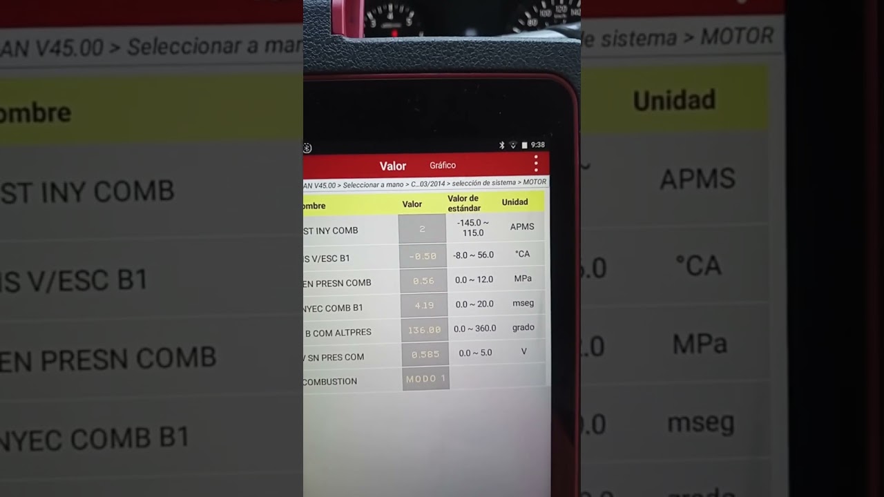 baja presi&oacute;n de combustible en sistema de inyecci&oacute;n directa GDI
