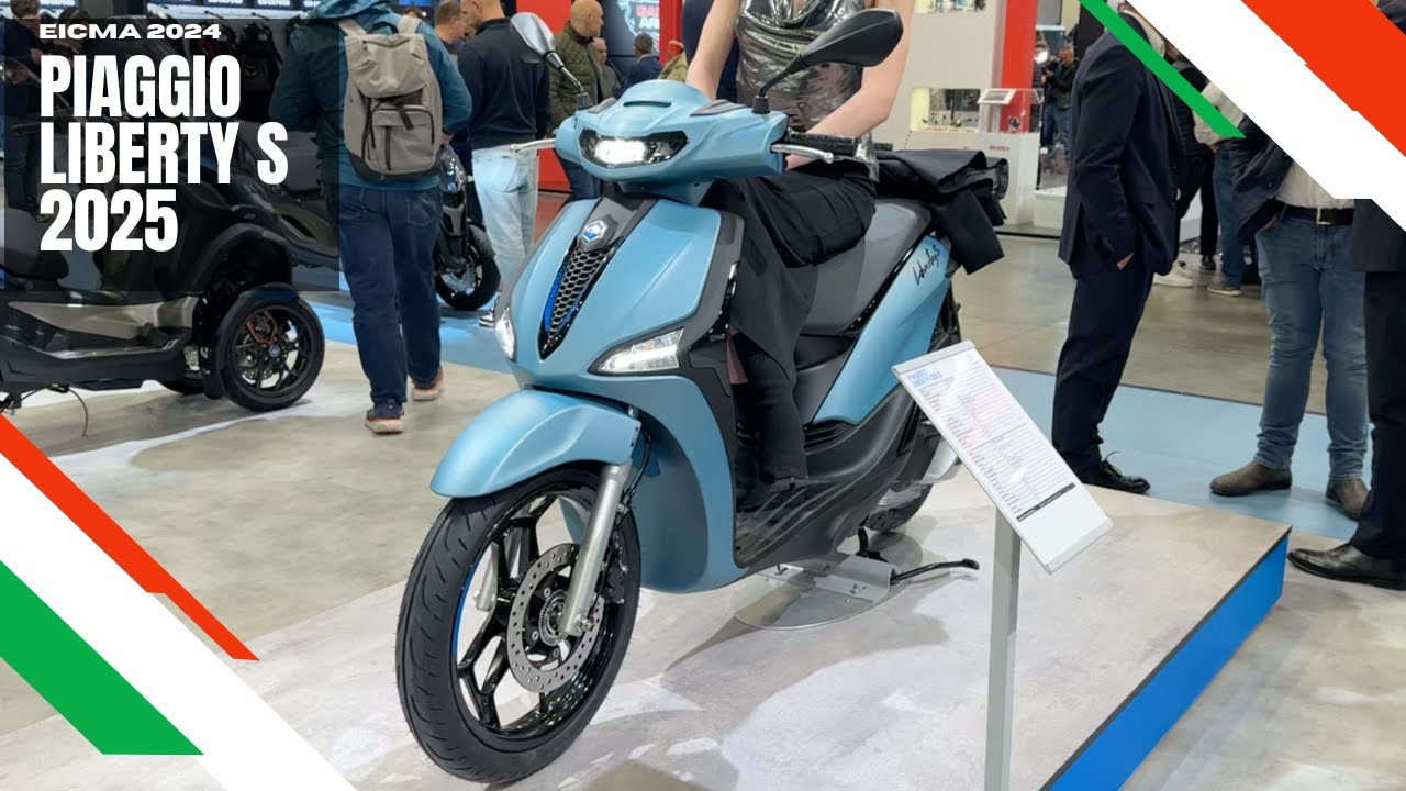 Czy to wciąż najszybszy skuter w mieście? - Piaggio Liberty 125 S EICMA 2024