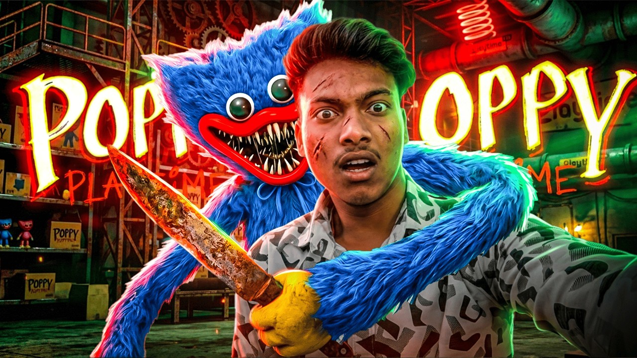 I GOT LOST IN A HORROR TOY FACTORY | POPPY PLAYTIME
