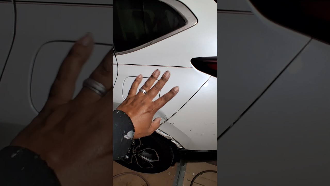 2020 Honda crv Lt quarter panel repair pt1 