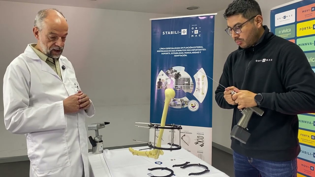 Montaje de Fijador Externo en Artrodi&aacute;stasis de Codo &ndash; Paso a Paso