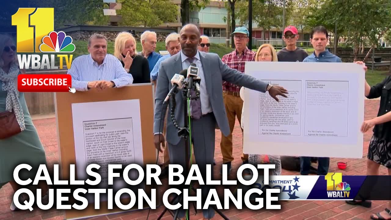 Residents ask for court-ordered edit to Harborplace ballot question