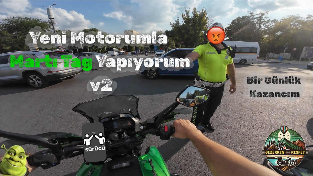 Motorla Martı Tag | İşler Açılmış Gibi | Kaza Yapan Yapana