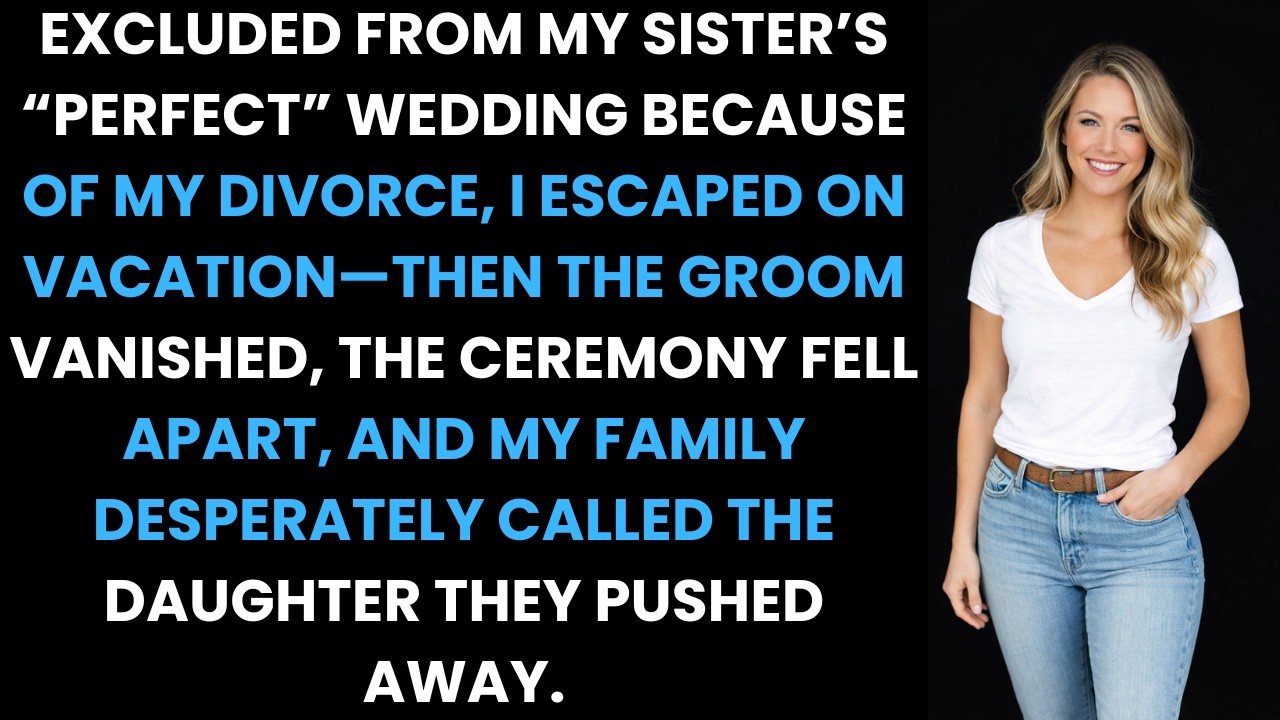 Excluded From My Sister’s Wedding… Then The Groom Disappeared | Family Betrayal Story