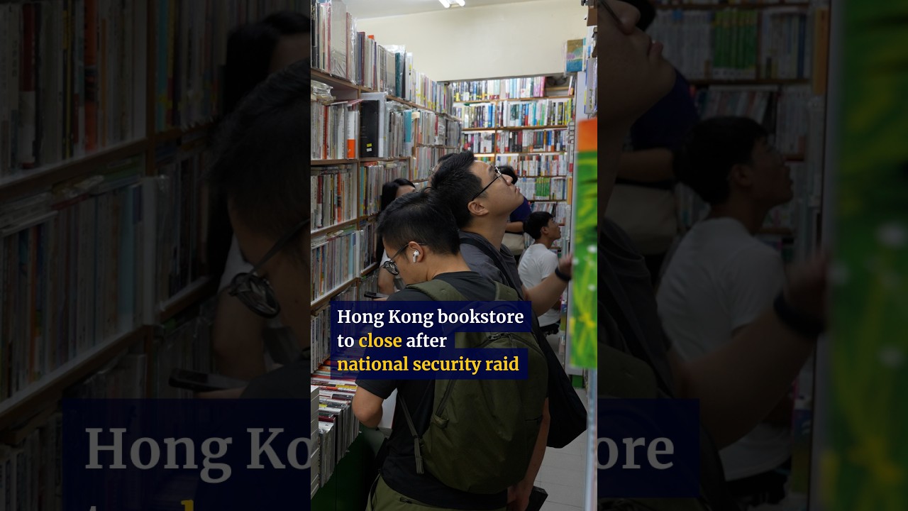 Hong Kong bookstore to close after national security raid