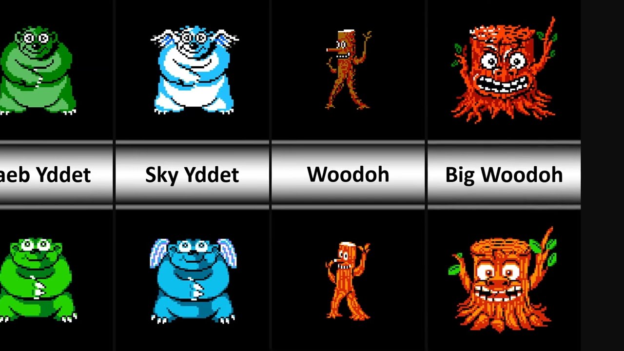 EarthBound Zero Enemies Sprites (Reupload)