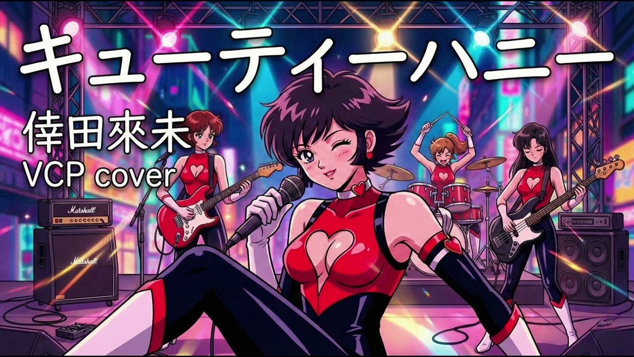 キューティーハニー / 倖田來未（cover）【AIガールズバンド】