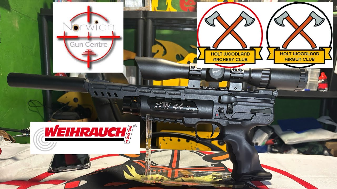 The Weihrauch HW44 PCP Air Pistol - Power, Precision, Perfection