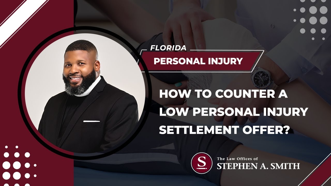 How To Counter A Low Personal Injury Settlement Offer?