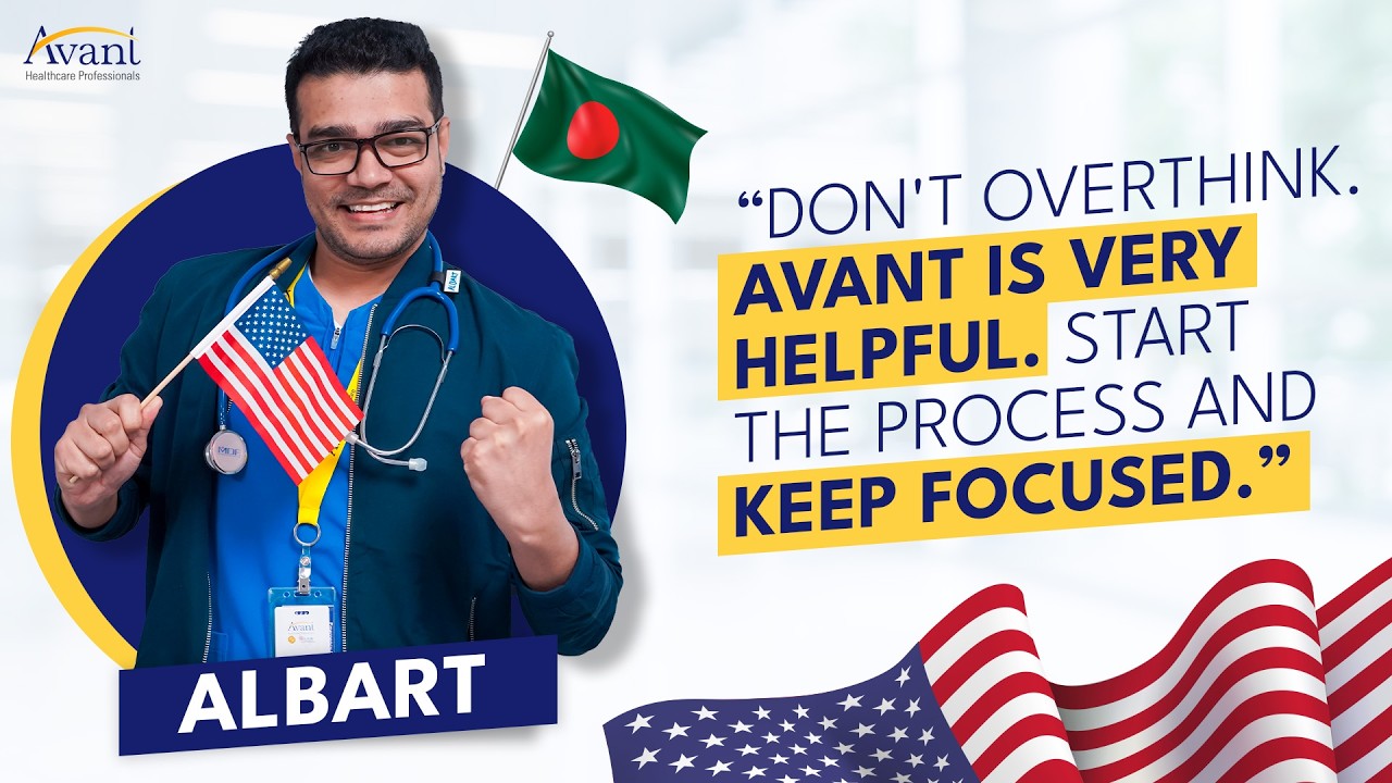 From Bangladesh to the USA: Albart's US-RN Journey