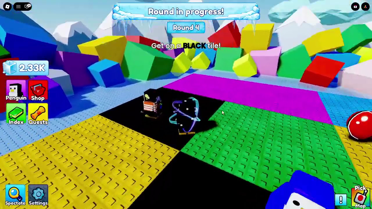 Trying to beat people as... Penguins?