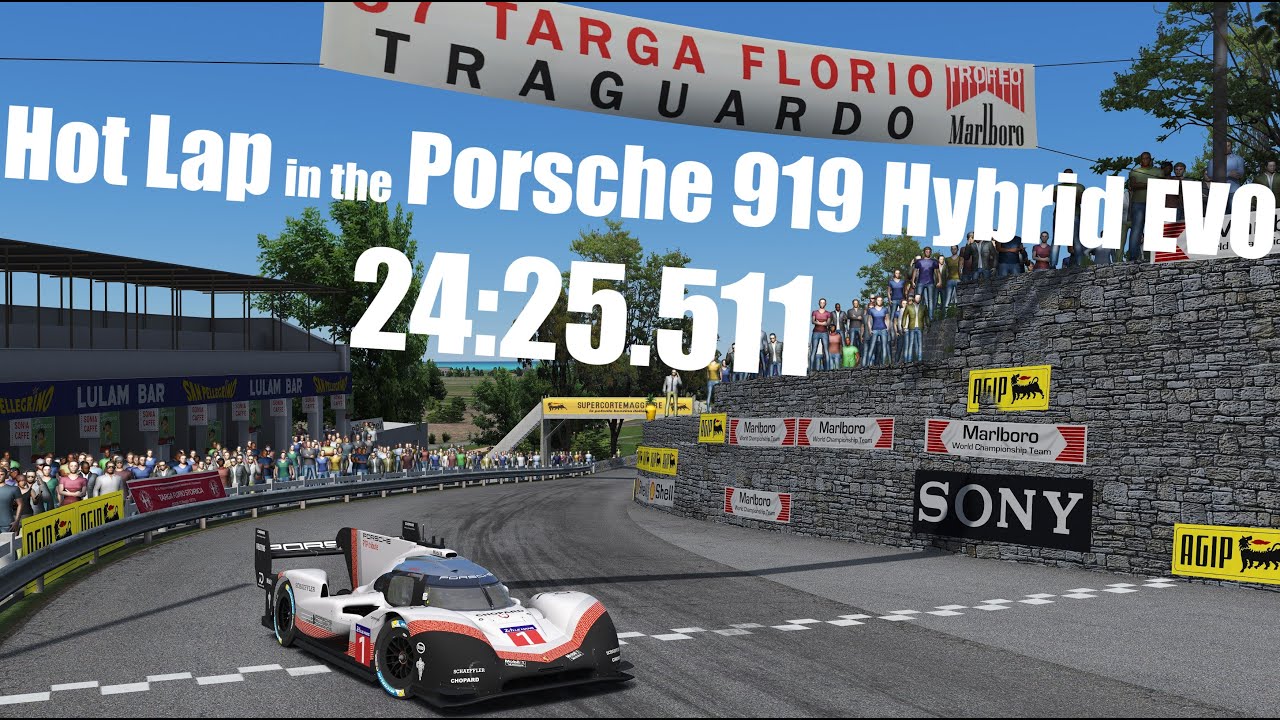 Targa Florio Porsche 919 Hybrid EVO Tribute Hot Lap