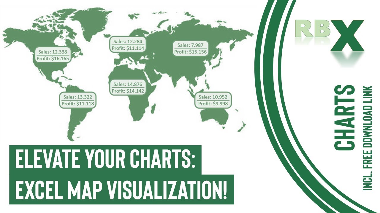 Elevate Your Charts: Excel Map Visualization!