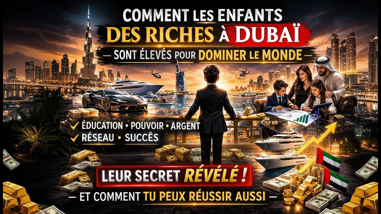 COMMENT VIVENT VRAIMENT LES ENFANTS DES ULTRA-RICHES À DUBAÏ (Leur Mentalité d’Élite Révélée)