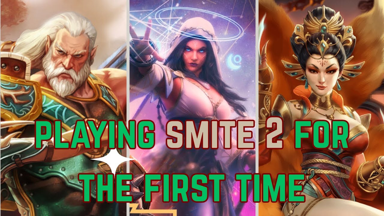 My First Time Playing Smite 2| My sisters first time playing smite