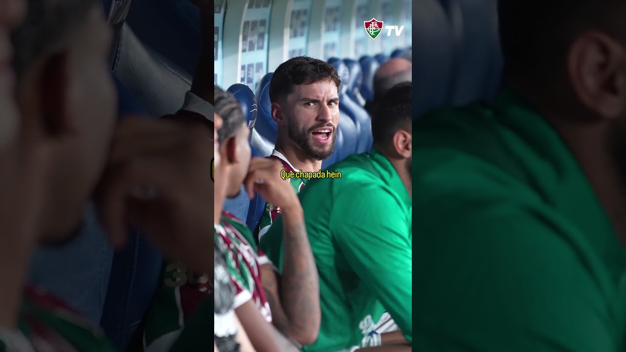 REACT COM MARTINELLI DIRETO DA BEIRA DO CAMPO!