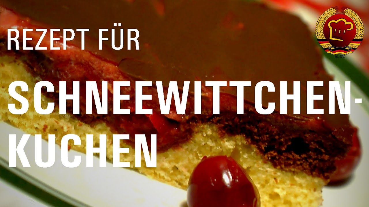 Rezept zum Backen f&uuml;r beliebten DDR Schneewittchenkuchen (Klassiker auf Kindergeburtstagen)