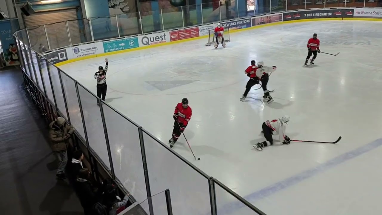 Eishokey Regionalliga West U17. Herforder EV/EHC Troisdorf(Dritte-Drittel 8-6)17.02.2024