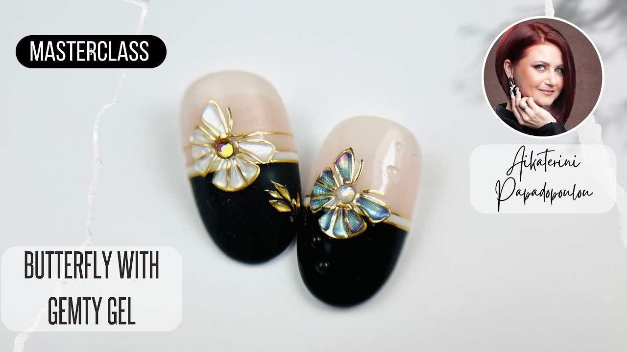 Butterfly with Gemty Gel