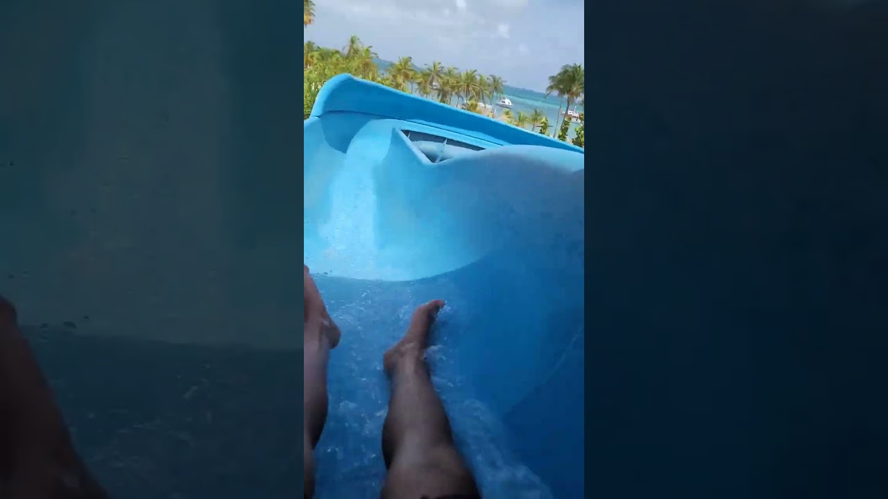waterslide Appreciation for Hyatt Regency Aruba #WaterslideNation