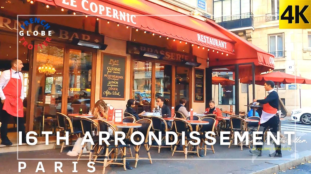 FRANCE PARIS 16th arrondissement Rich Streets Walking Tour 4k 🇫🇷 Avenue Kleber➜ Place Victor Hugo