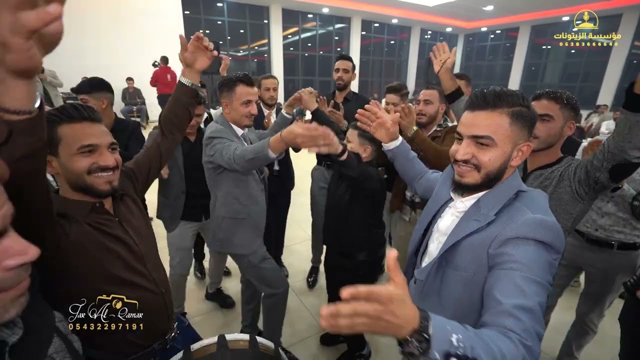 افراح عشيرة النعيم العريس عامر العبيد الفنان خالد الجبوري جزء 3