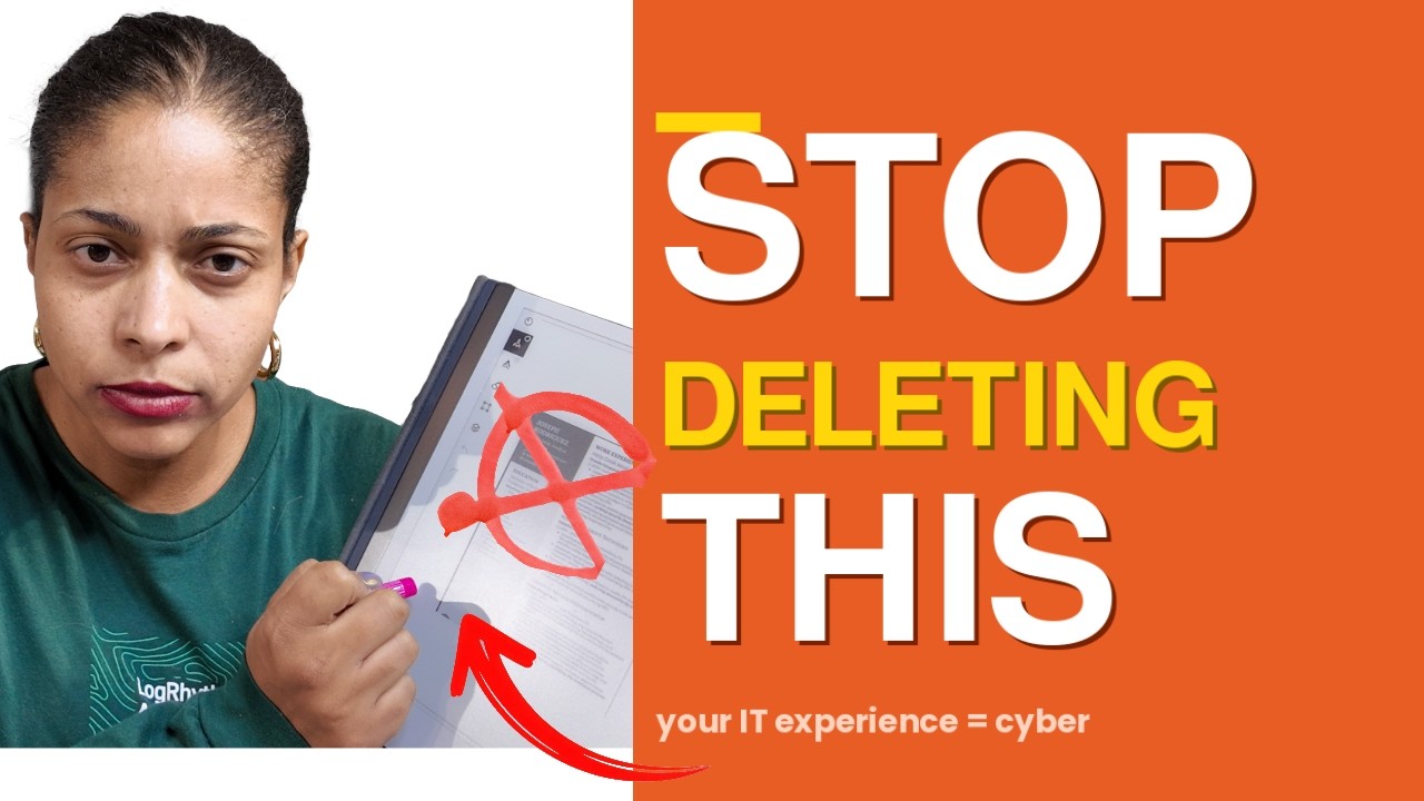 Stop Calling It Help Desk How to Write a Cyber Resume