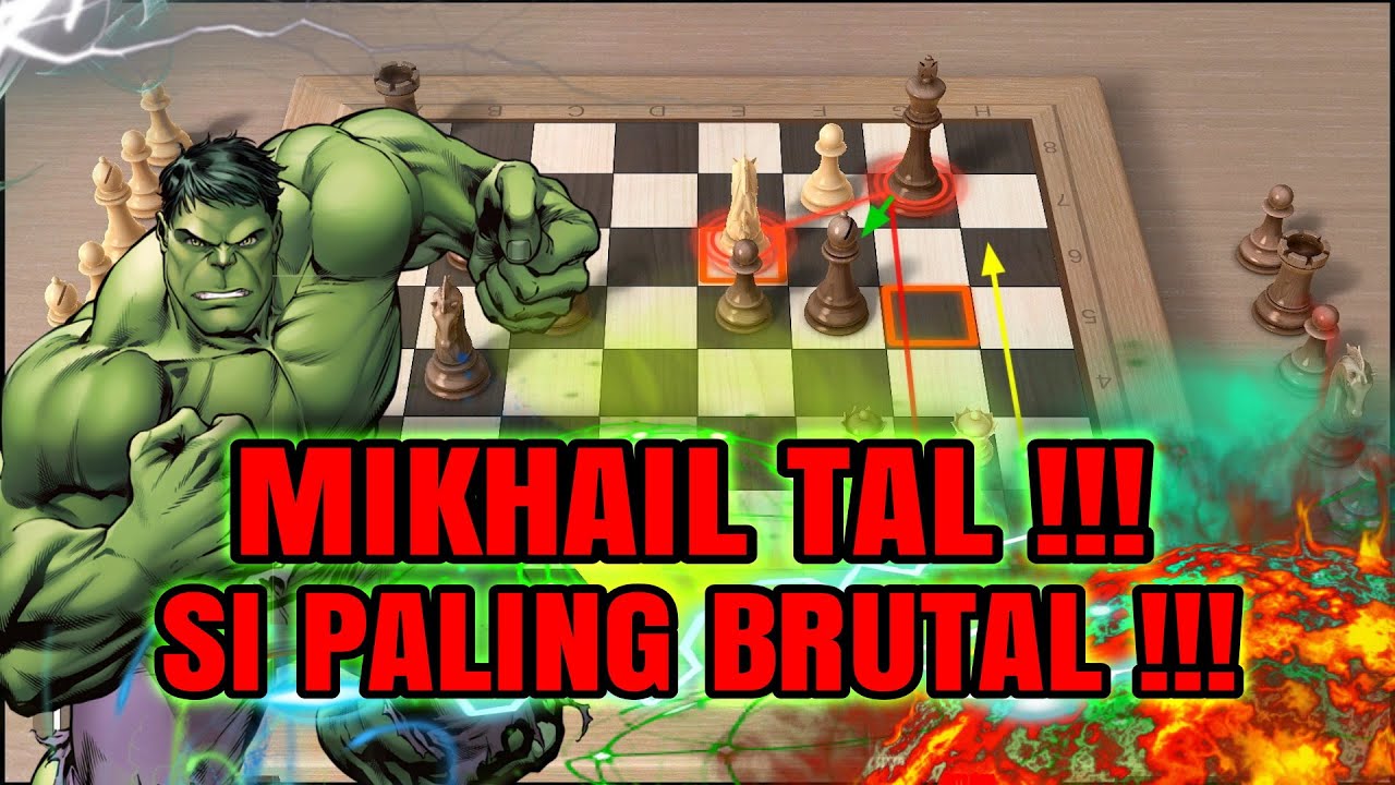 MIKHAIL TAL SI PALING BRUTAL !!!   (MIKHAIL TAL VS JOSIF ISRAEL ZILBER 1949)