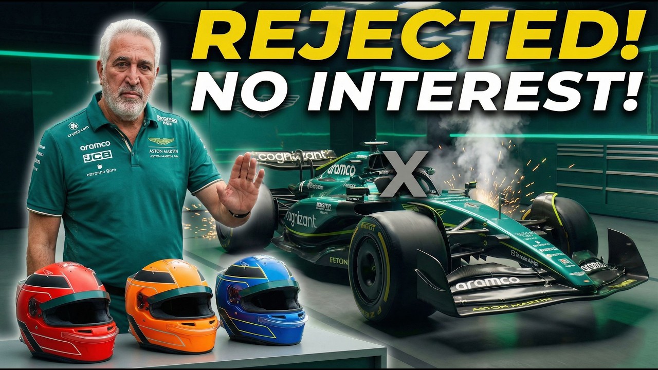 Aston Martin REJECTS Three Drivers Who Wanted Alonso's Seat Now They Have NO Interest?