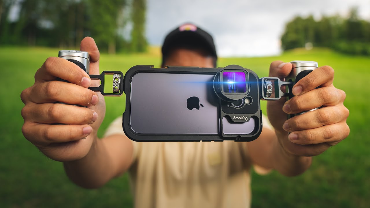 Получите КИНОТЕАТРАЛЬНОЕ видео с анаморфотным объективом SmallRig для iPhone