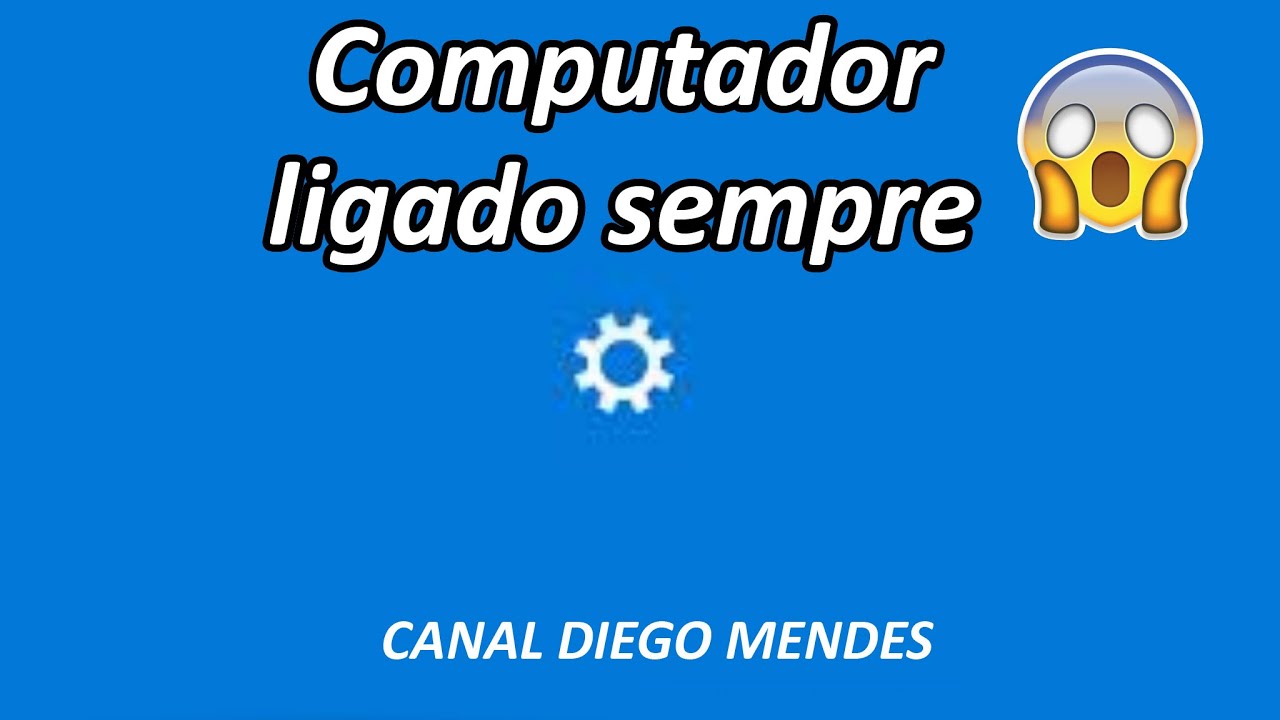 Como deixar o computador ligado sem hibernar ou suspender