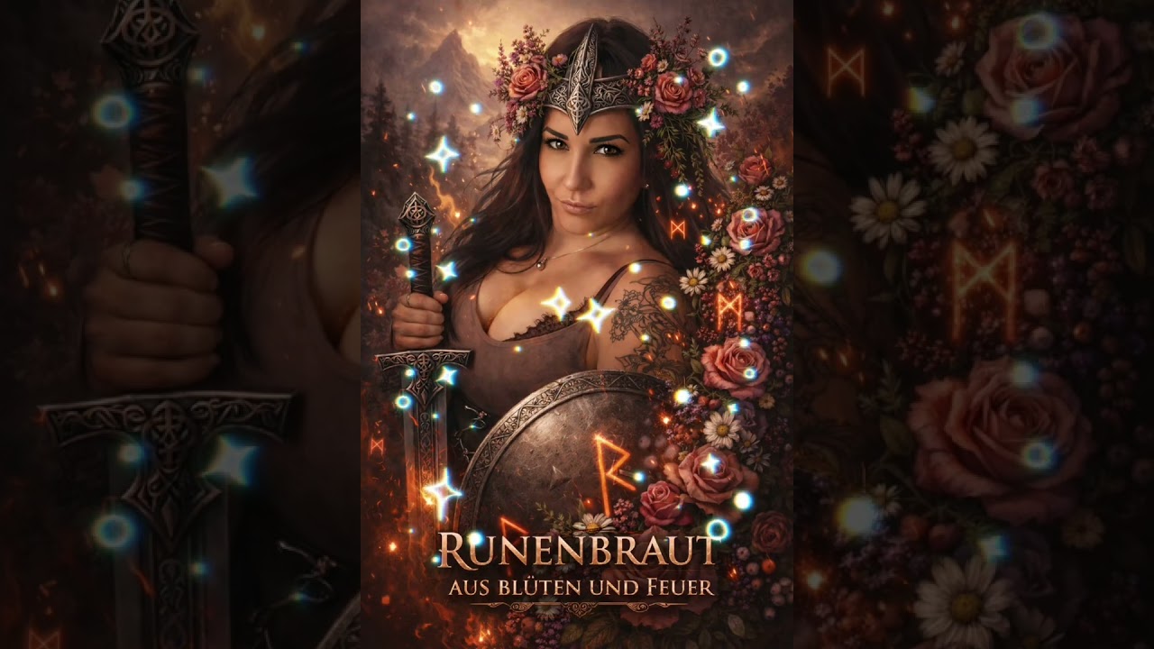Aus Blüten und Feuer #Runenbraut #deutschrockbraut #deutschrock 