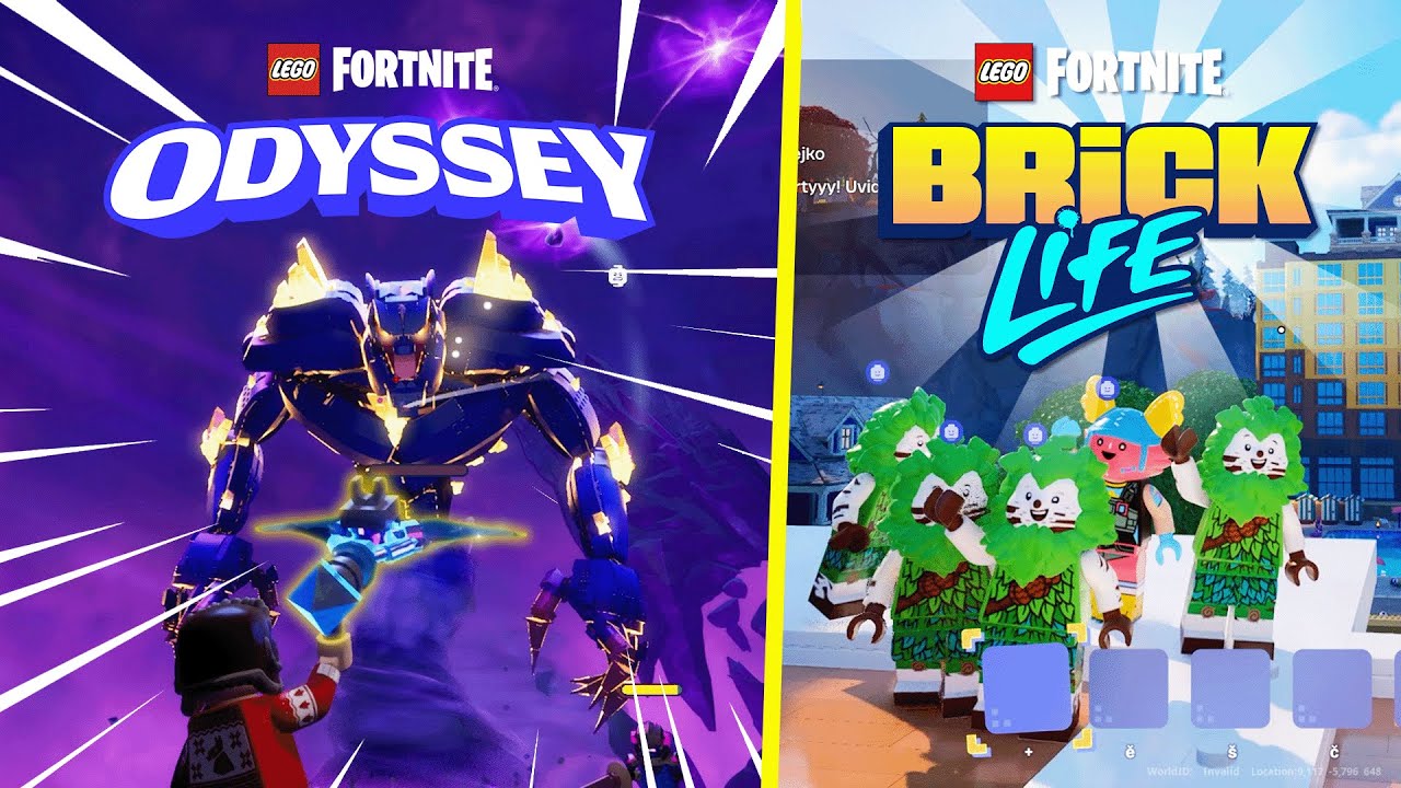 Porazil jsem Storm Kinga a našel si partu v LEGO Fortnite