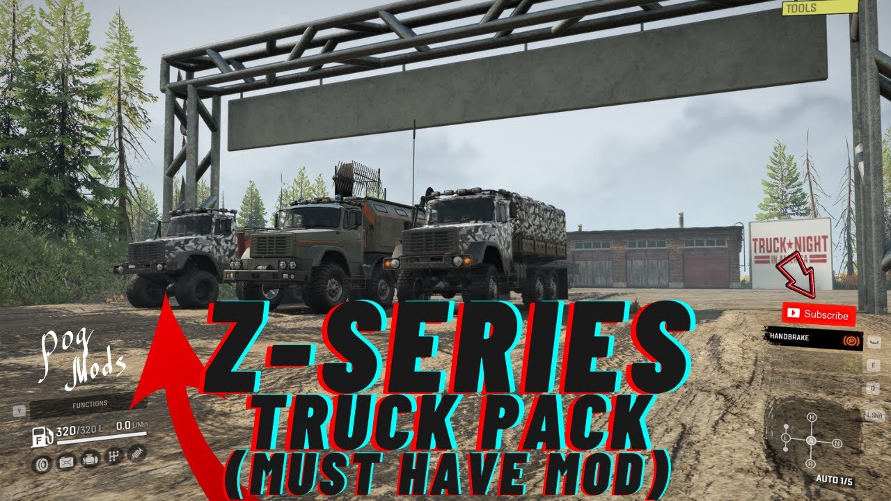 SnowRunner Mod Review | Pog's Z-Series Truck Pack Just Got A HUGE UPDATE! (MUST HAVE MOD!)