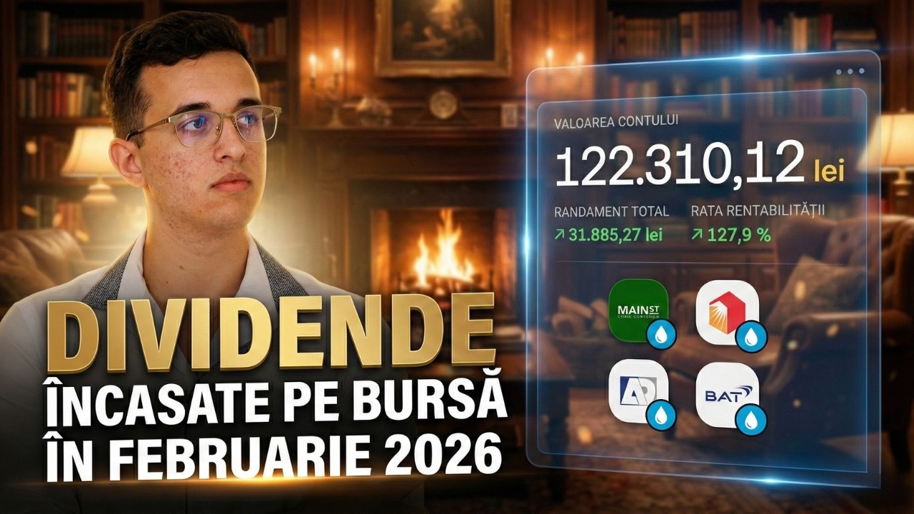 Dividendele Incasate In Luna Februarie Pe Bursa - 119.000 RON