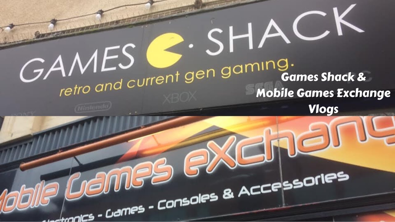 Games Shack & Mobile Games Exchange Vlog