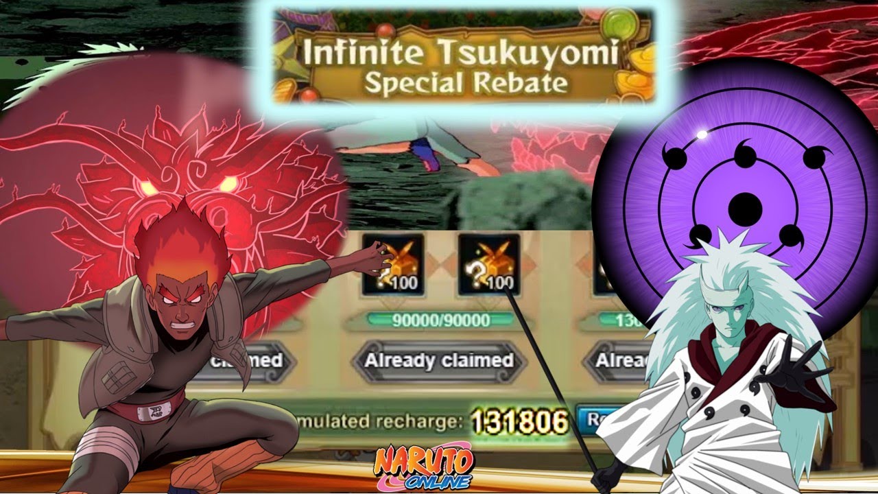 Sky Finishes Infinite Tsukiyomi Strategy for Death Guy... What a Guy. || Naruto Online