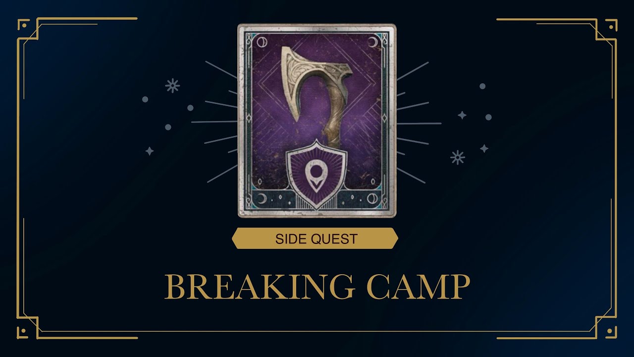 HOGWARTS LEGACY | SIDE QUEST - BREAKING CAMP