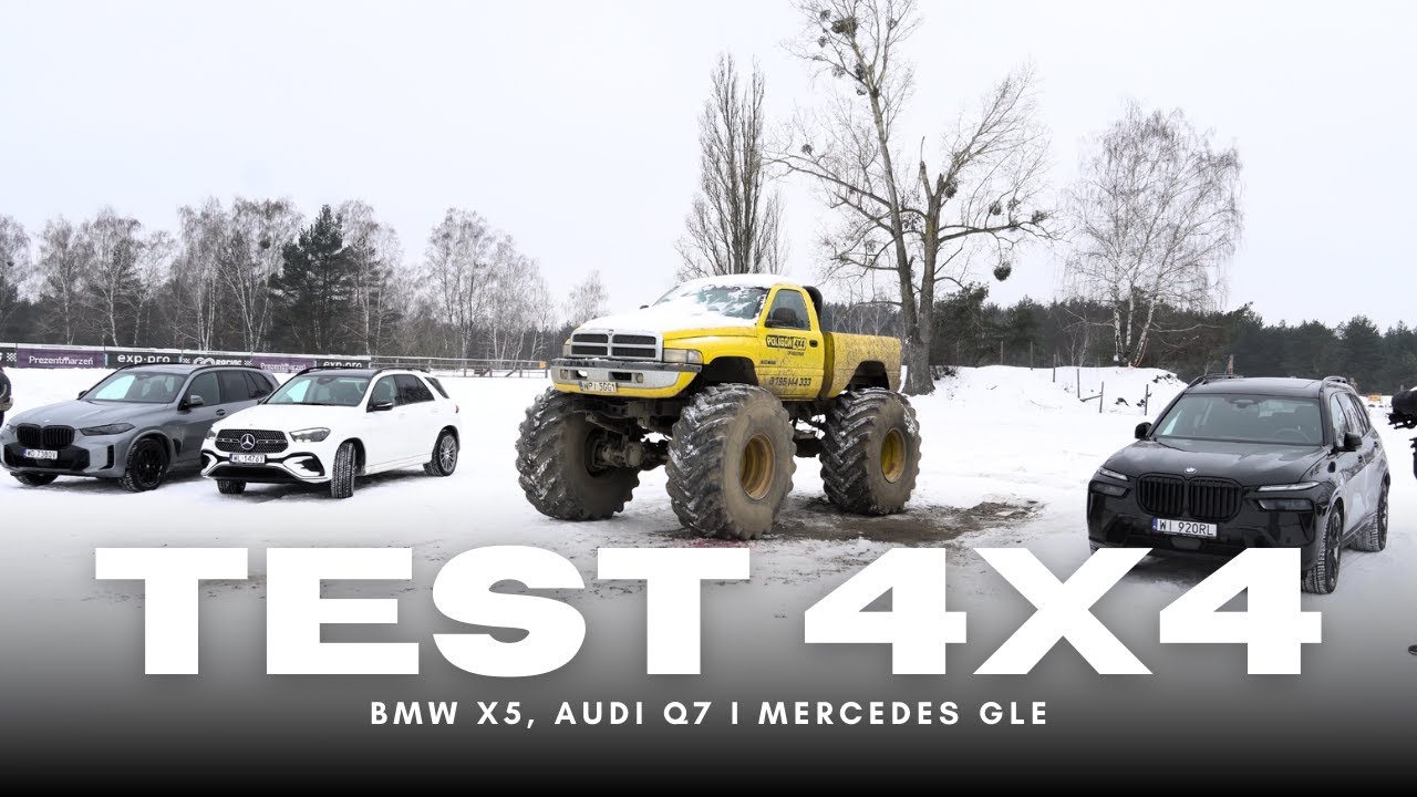 BMW X5, Audi Q7 i Mercedes GLE - który SUV naprawdę daje radę? | TEST