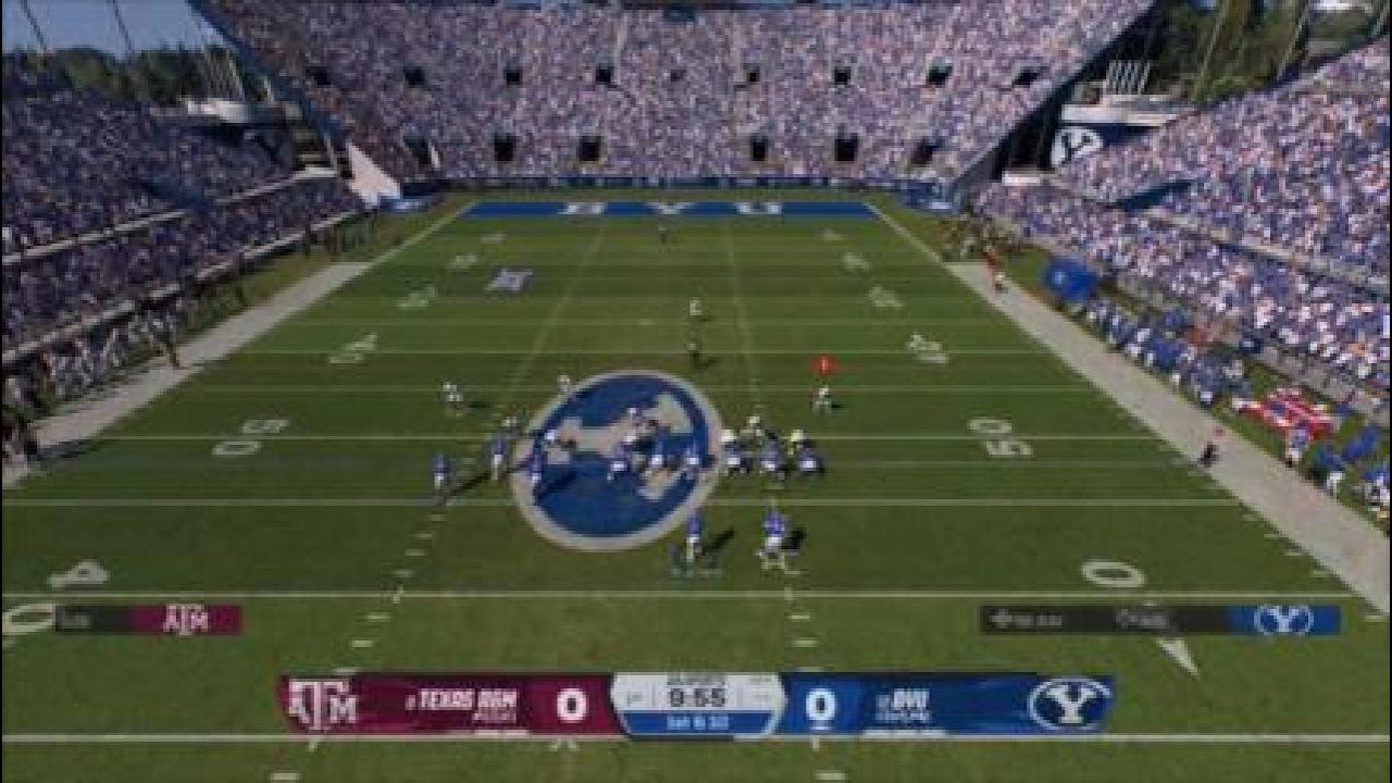 Схема блица Nickel Wide в College Football 27