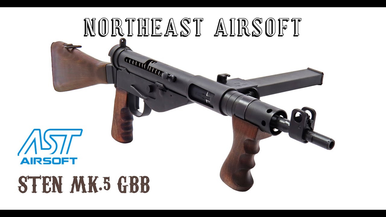 【AST】Northeast Airsoft STEN Mk.5 GBB debut