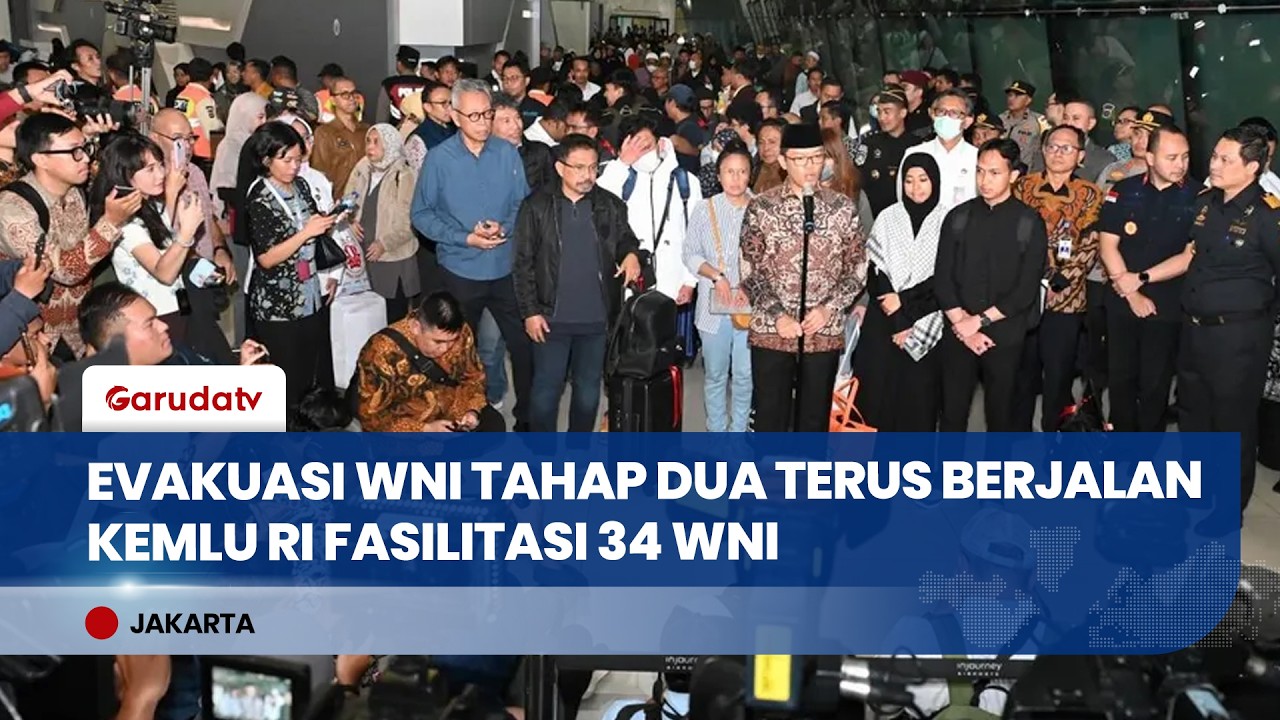 Kemlu RI Upayakan Evakuasi Bertahap WNI dari Iran dan Kawasan Timur Tengah