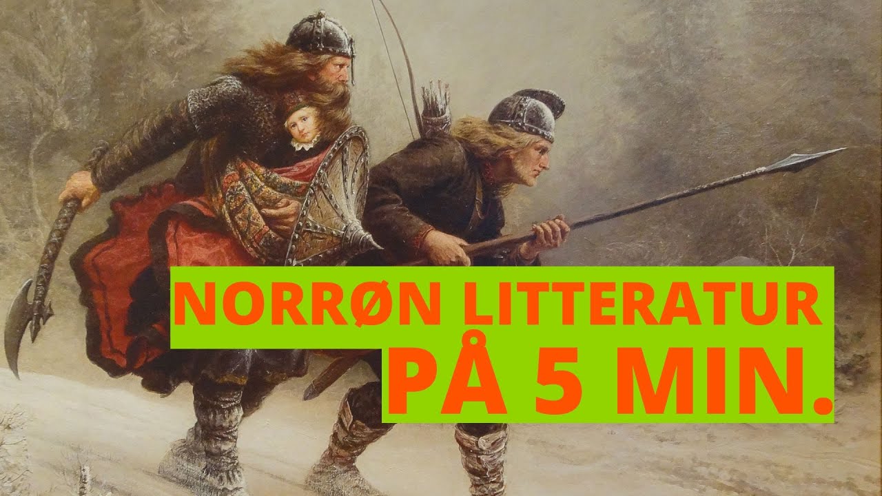 📕⚔️NORRØN TID - da Norden skapte unik litteratur (LITTERATURHISTORIEN 1 av 15)