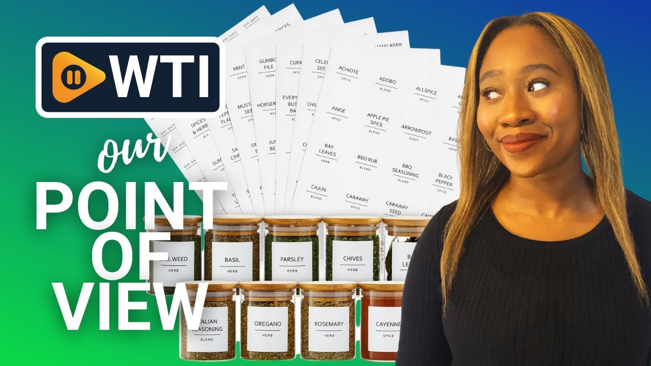 Talented Kitchen Spice Label Stickers | Our Point Of View