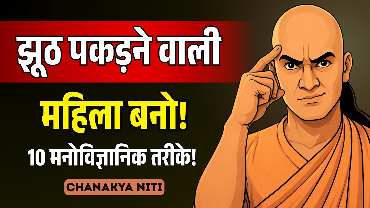 झूठ पकड़ने वाली महिला बनो — 10 तरीके से किसी का भी झूठ पकड़ना सीखो | Chanakya Niti for women