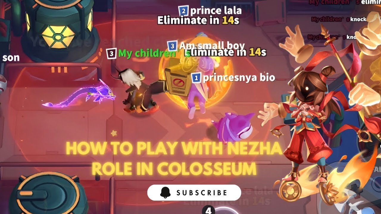How to Use Nezha in Colosseum &ndash; Full Perfect Guide (Super Sus) #supersus #colosseumnewrole #nezha 
