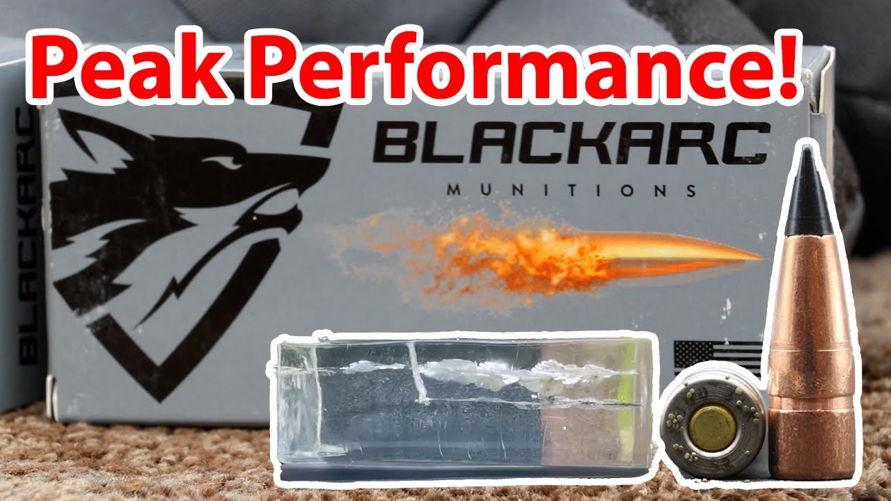 300 Blackout (7.62x35mm), 110gr TAC-TX, BlackArc Munitions