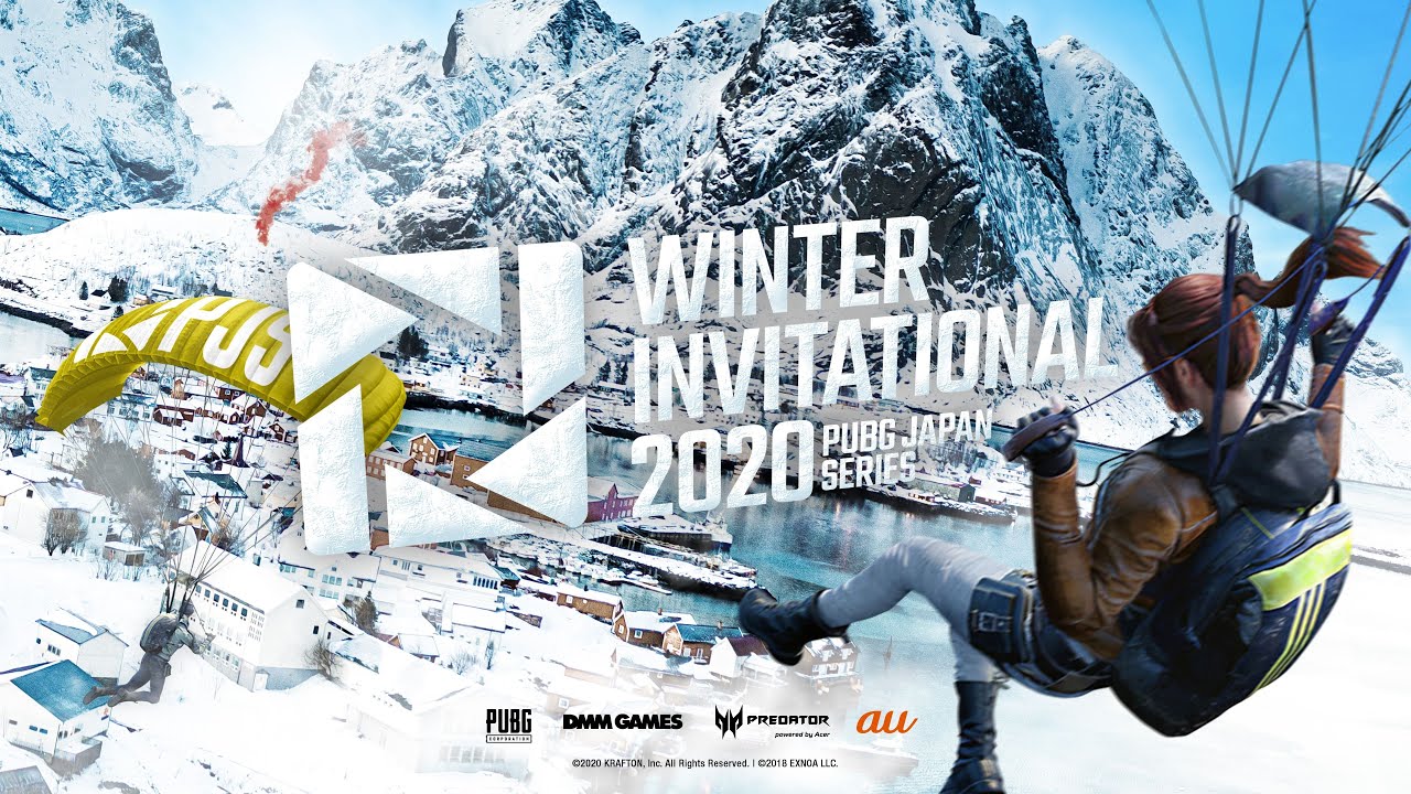 PJS Winter Invitational 2020 Day1/2020年最後の日本PUBG公式大会 1日目