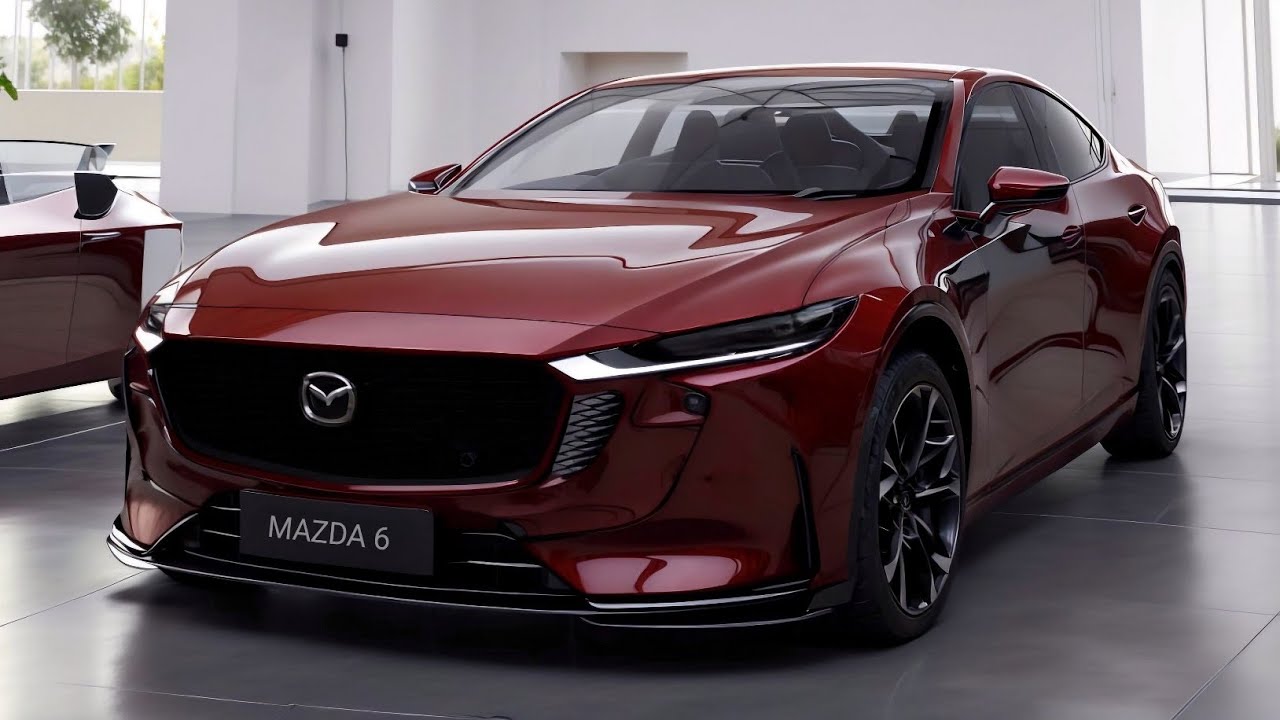 The 2025 MAZDA 6 EV New Electric Luxurious Sedan | Exterior And Interior