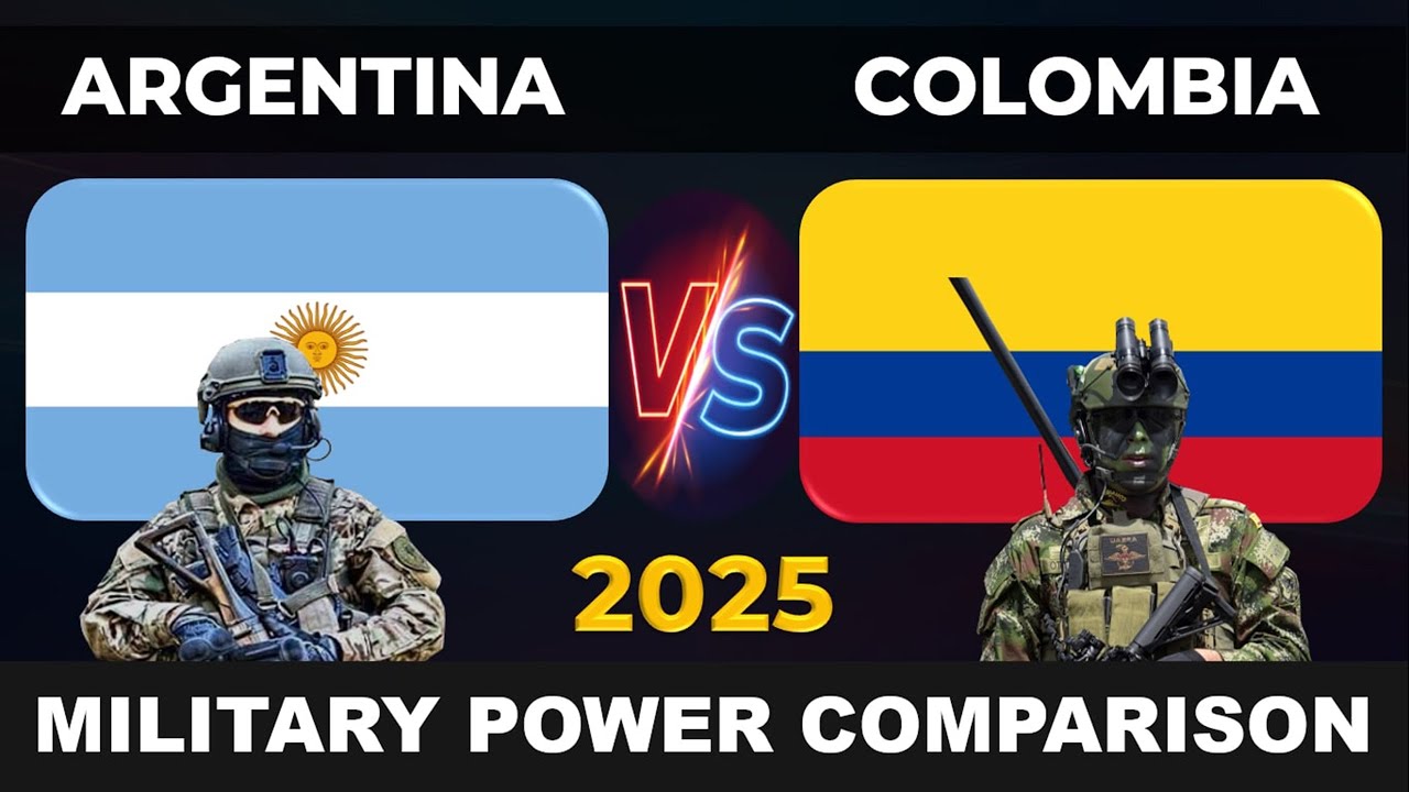 Argentina vs Colombia Military Power 2025 | Colombia vs Argentina Military Power 2025